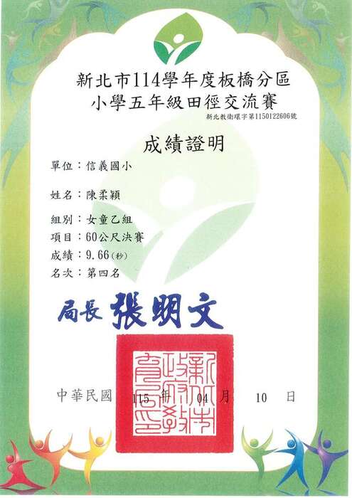 獎狀5